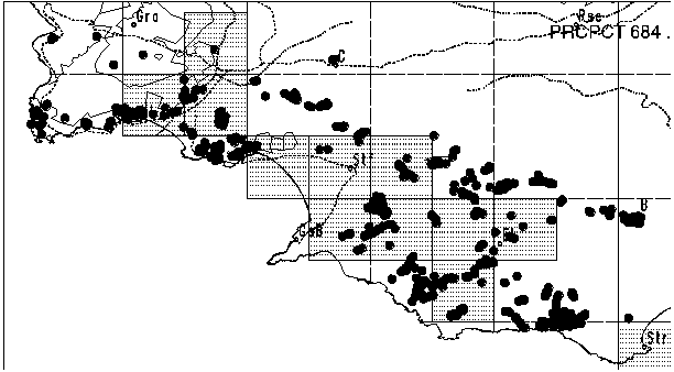 Protea compacta Distribution