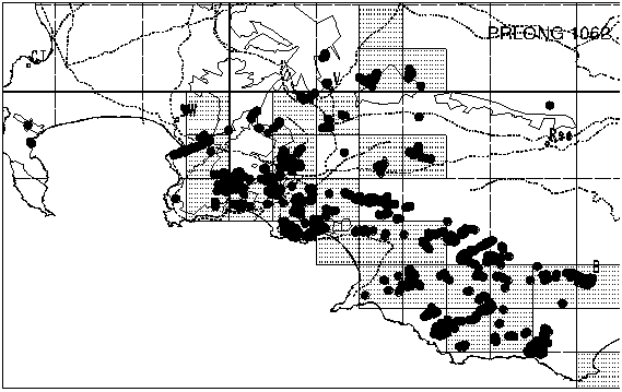 Protea longifolia Distribution