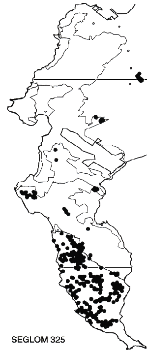 Serruria glomerata Distribution