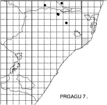 Protea gaguedi Distribution