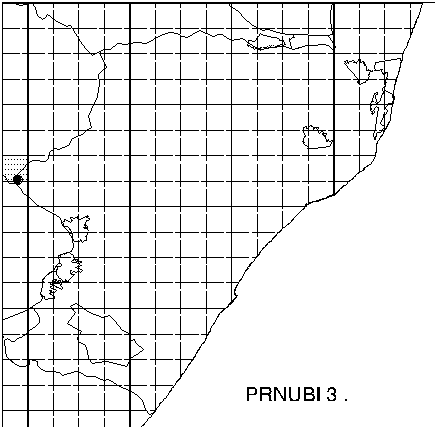 Protea dracomontana Distribution